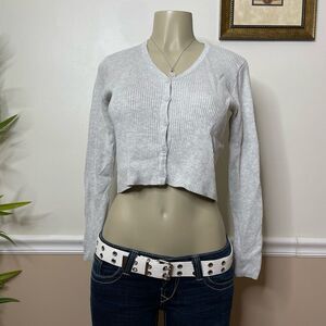 Brandy Melville Women’s Button Down Ribbed Cardigan Top